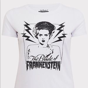 UNIVERSAL MONSTERS BRIDE OF FRANKENSTEIN CREW TEE